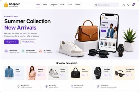 E-commerce Store screenshot