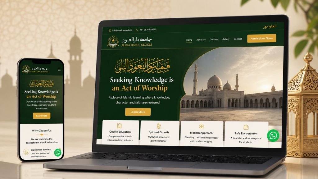 کلاسک معلوماتی مدرسہ ویب سائٹ